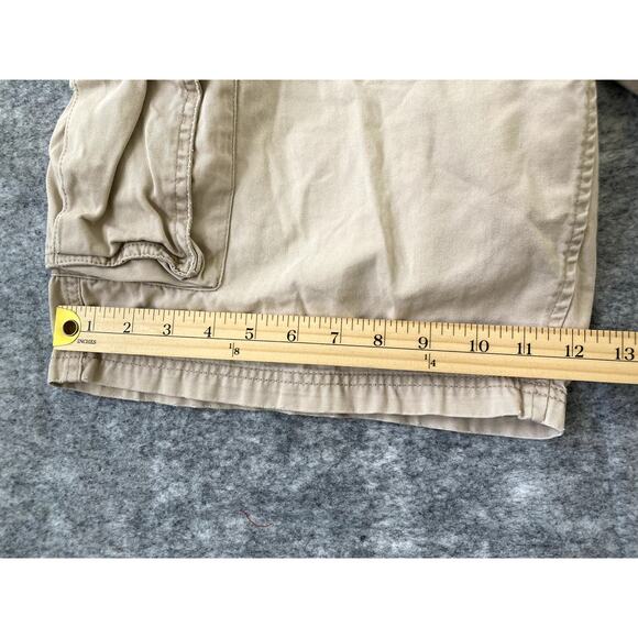Vintage Y2K Ecko UNLTD Shorts Cargo Mens 34W Beige Surfer Skater Outdoors Hiking - Picture 4 of 6